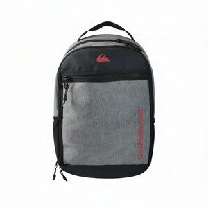 Quiksilver Bookie 2 Backpack NWT Gray Laptop School College Travel Daypack